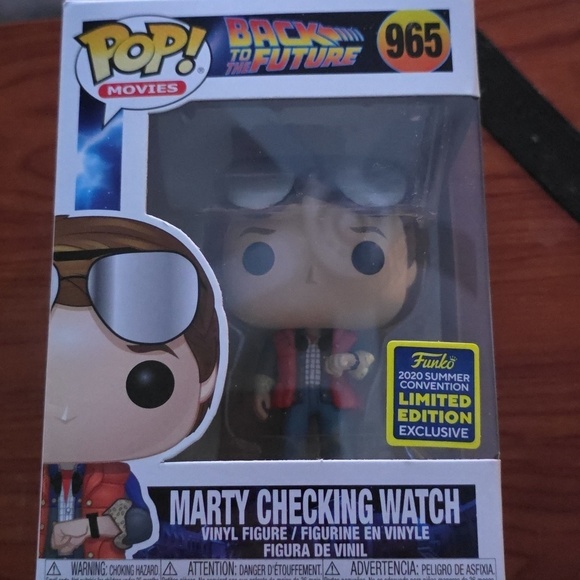 Funko Other - Funko Pop Marty with Red Jacket and Blue Jeans